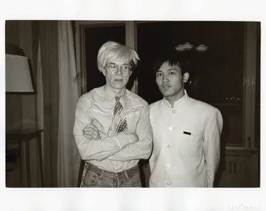 作品名：“Andy Warhol and Bellboy, 1982”