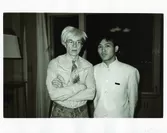 作品名：“Andy Warhol and Bellboy, 1982”