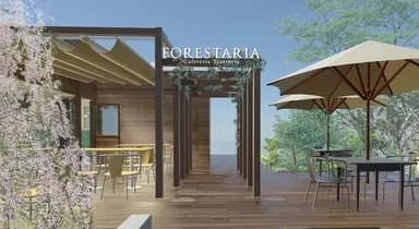 桜と自然に囲まれたテラス席(ワンちゃんOK)26席