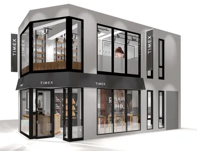 TIMEX世界初の路面店