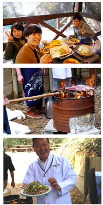 六甲山カンツリーハウス　六甲野宴サミット 2017春 開催！　
～各地の「野宴料理」が六甲山に登場～