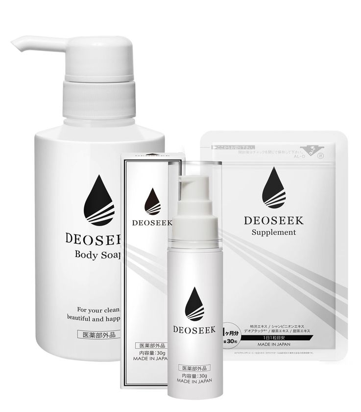 デオドラントブランド「デオシーク(DEOSEEK)」が4月に誕生！
株式会社キーリーより新発売