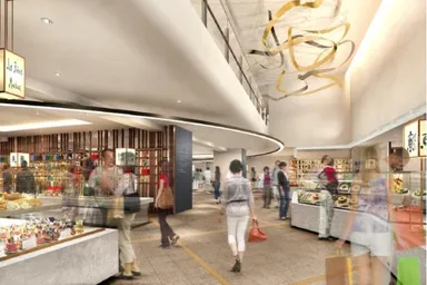 １階イメージパース