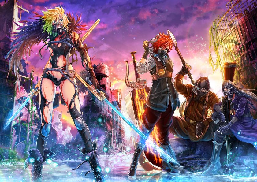 美しくも凄惨なダークファンタジーコミック
「瘴気のガスマスカレイド」第1巻 3月18日発売