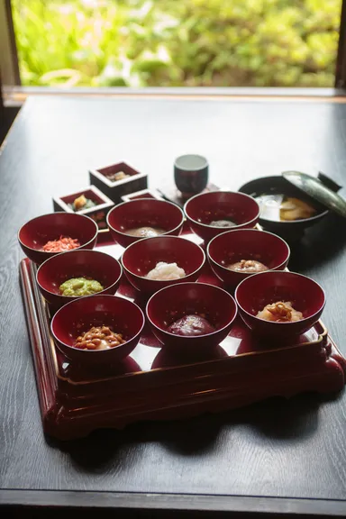 果報餅膳(レストランメニュー)