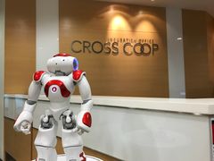 人型ロボットNAO 受付前1