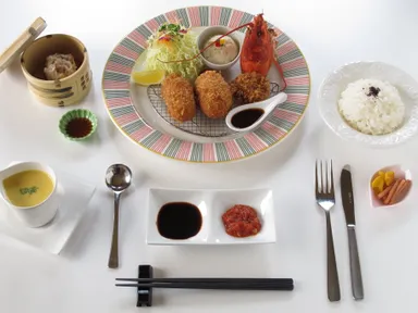 オマール海老のクリームコロッケ御膳