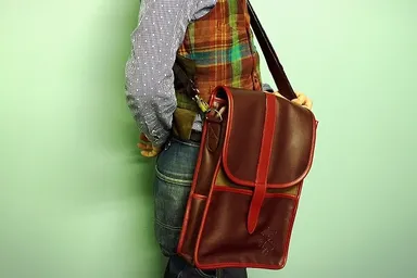 クリップボード付きアイテムポーチ使用例