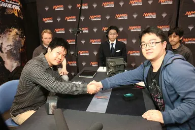 決勝戦、桐野 亮平選手vs.チー・ウェンタオ選手