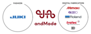 プロ用機材を揃えた国内最大級の個人向けファッション系FABサービス「andMade」が4月末オープン！！