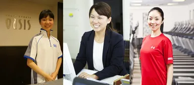 オアシス女性スタッフ