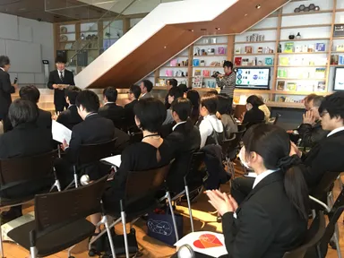 多くの学生の参加