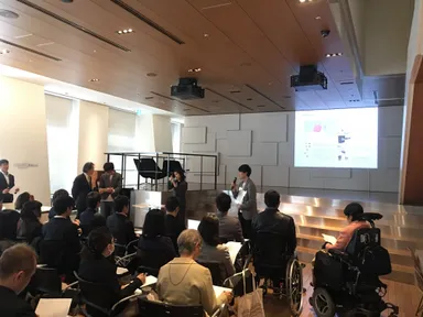 車いすユーザーも多数参加