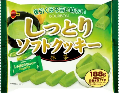 188gしっとりソフトクッキー抹茶
