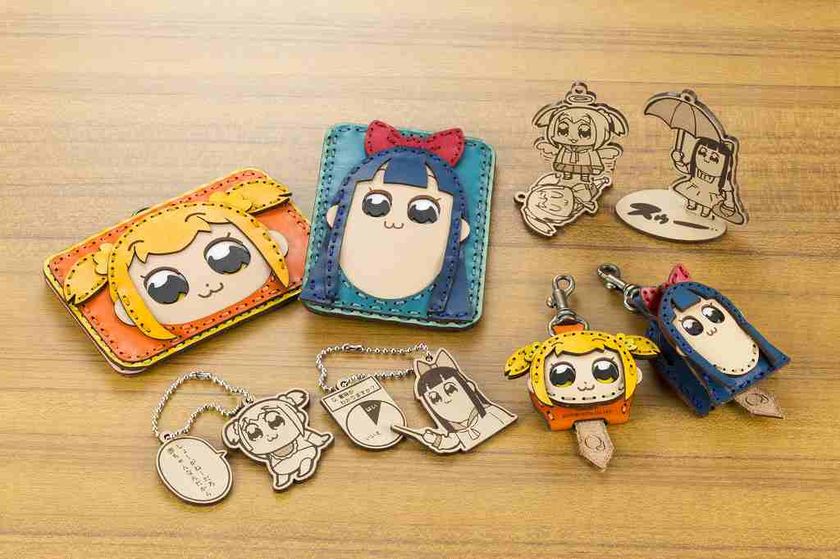 ポプテピピックと高級レザーのコラボレーションなんて
絶対流行る！OJAGA DESIGN×KOTOBUKIYA 