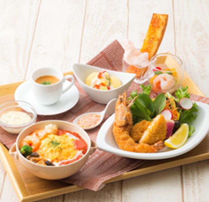 『エビ』バディ海老！海老好きにはたまらない　シュリンププレート 新登場　2017年4月1日（土）より大阪新阪急ホテルにて