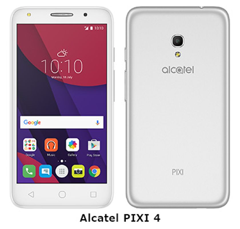BIGLOBEがTCLコミュニケーション製
「Alcatel PIXI 4」の提供を開始
～“BIGLOBEスマホ”最安値、
SIMとセットで月額1,320円から利用可～