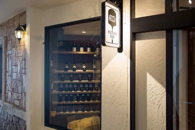 ワインセラーにはイタリアのワイン