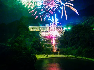 プライベート花火大会(堂ヶ島ニュー銀水)