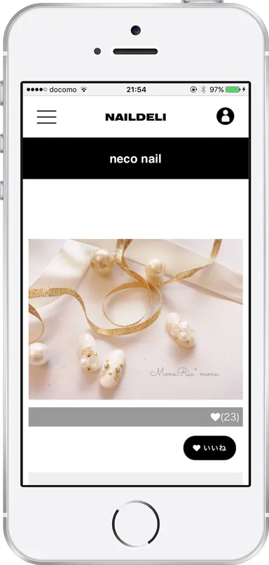 salonMonaRiaのネイルアート1