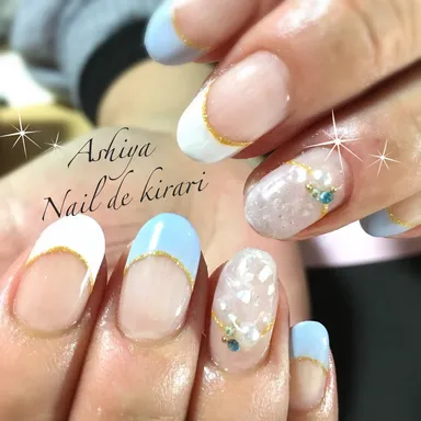 Ashiya Nail de Kirariのネイルアート