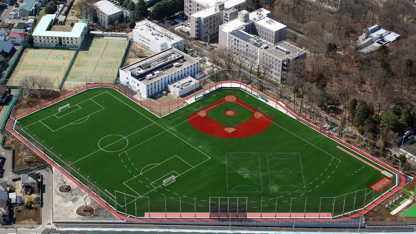 大宮キャンパス総合グラウンドが完成　
3月30日に竣工式を実施
