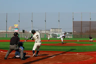 記念試合の様子