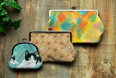 作成事例(革がまぐち / Makers' Base様ワークショップ事例)