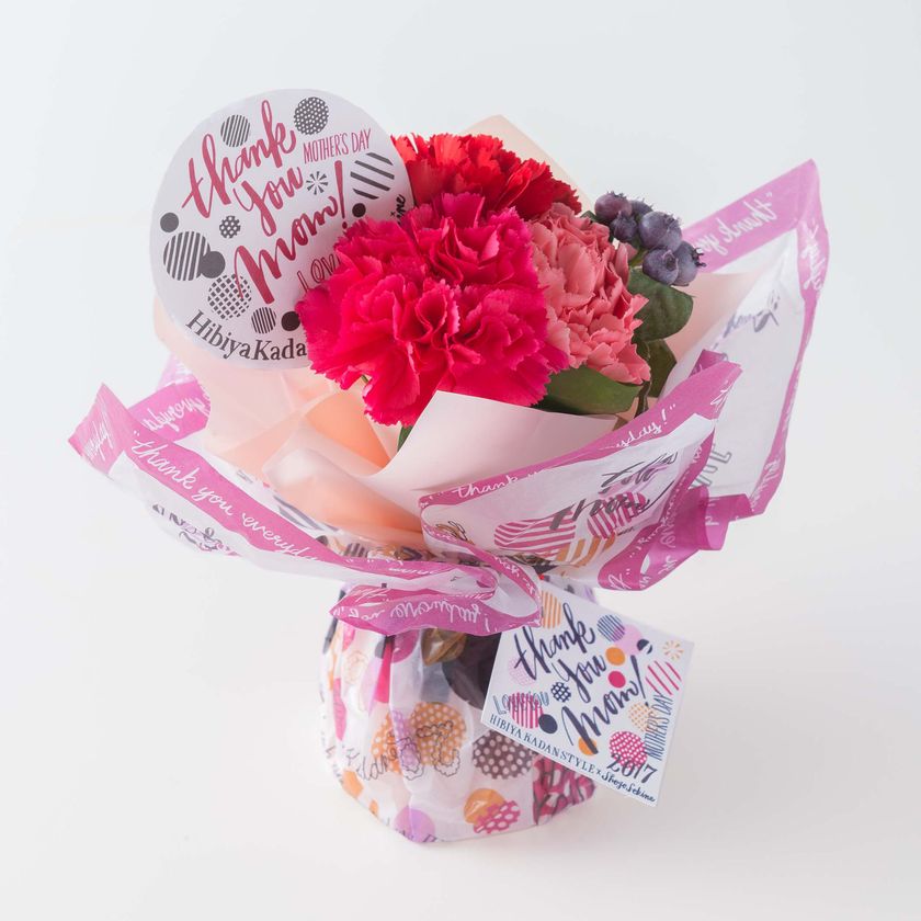 Hibiya-Kadan Styleの母の日ギフト
イラストレーター　SHOGO SEKINE氏とコラボレーション