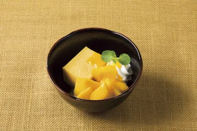 マンゴープリンアラモード