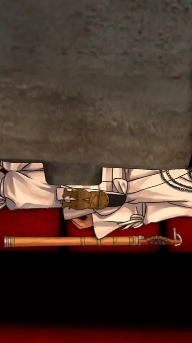 石棺の蓋が開くとそこには…