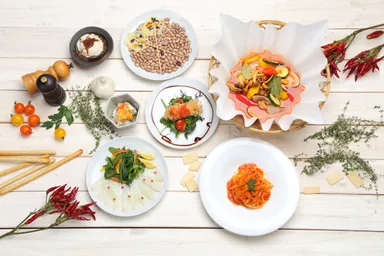 『ふぐイタリアン』全7品　3,800円(税抜)コース