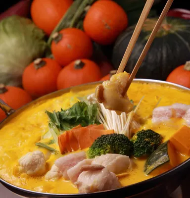 パンプキンもつ鍋