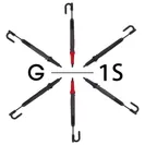 GAX Umbrella G-1S 閉じた画