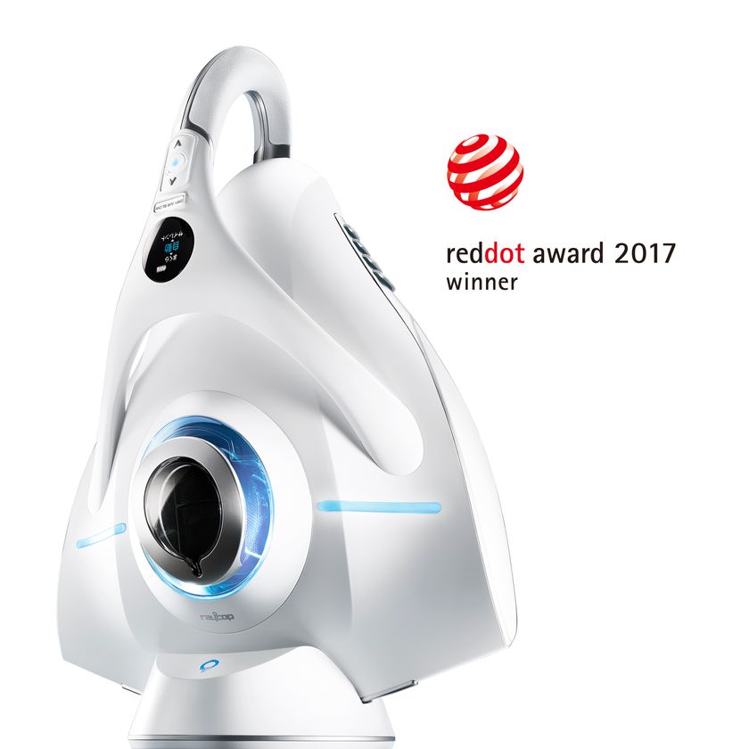 レイコップの最上位機種「レイコップ RX」が
国際的なデザイン賞「レッドドット・デザイン賞」を受賞