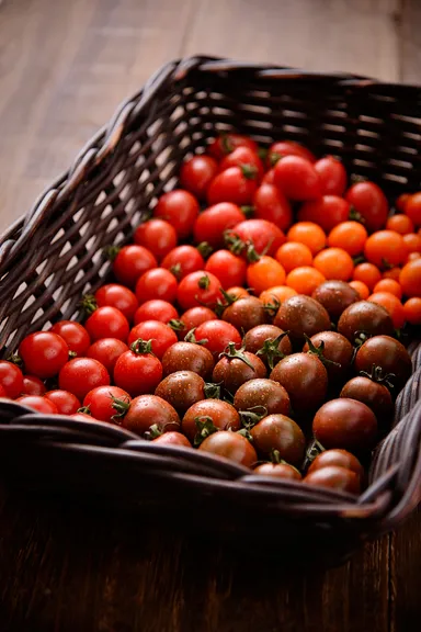 有機カラフルミニトマト