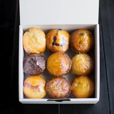 9個詰め合わせのギフトボックス