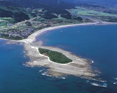 空から見た青島