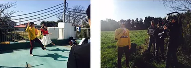 撮影オフショット