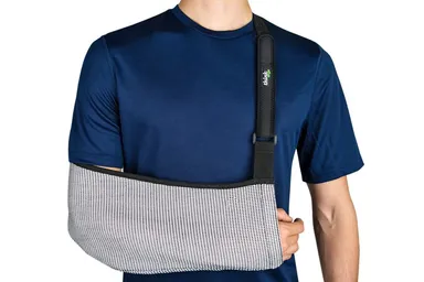 アームスリング スポート装着例