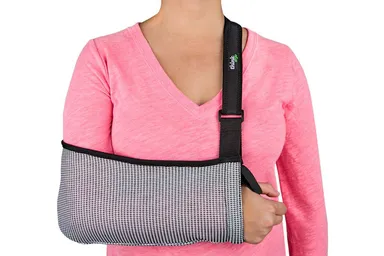 アームスリング スポート ジュニア装着例