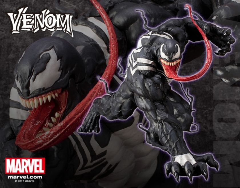 映画化決定『スパイダーマン』の代表的ヴィラン！
「ARTFX+ ヴェノム」が2017年9月発売
