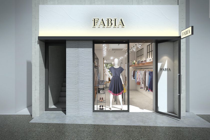 ファッションブランド「FABIA(ファビア)」が
初の常設店を2017年4月21日(金) 表参道にオープン！