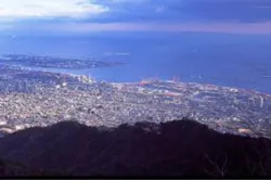 摩耶山掬星台からの景色