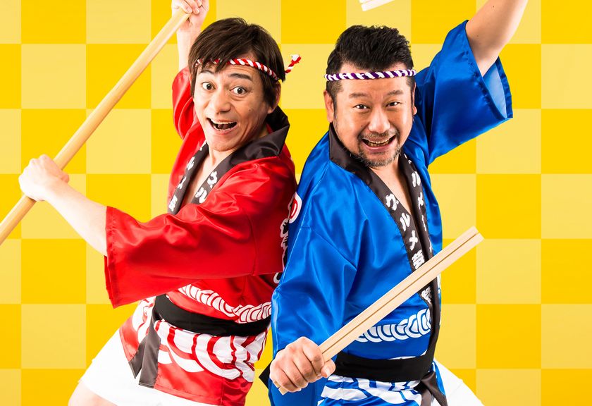 博多グルメ芸人 博多華丸＆
関西グルメ芸人 ケンドーコバヤシ
2人が太鼓判！悶絶級の店舗＆メニューがついに決定！
業界屈指のグルメ芸人による食の祭典
「グルメ芸人祭 俺のとっておき大集合！！」