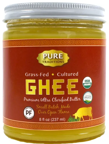 プレミアム・有機グラスフェッド・ギー(USDAオーガニック認証)