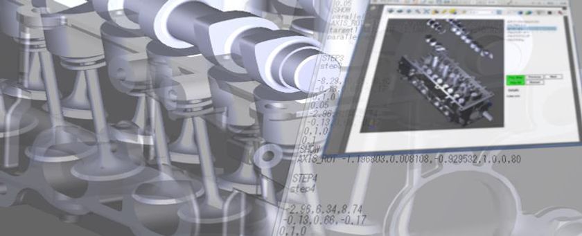 3D情報を含んだPDFの設計ツールVer2.0を6月発売　
PDF内で合成動作のアニメーションが再生可能に