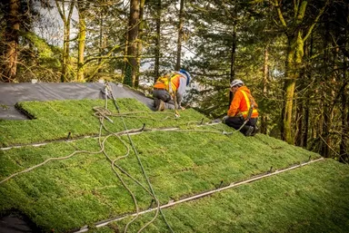 建築現場写真(c)Bruce Forster