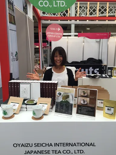 ロンドンの食品見本市の様子 1