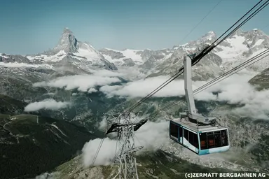 マッターホルンを優雅に望む